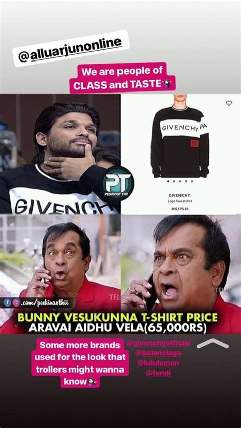 givenchy allu arjun t shirt price|Givenchy t shirt sale.